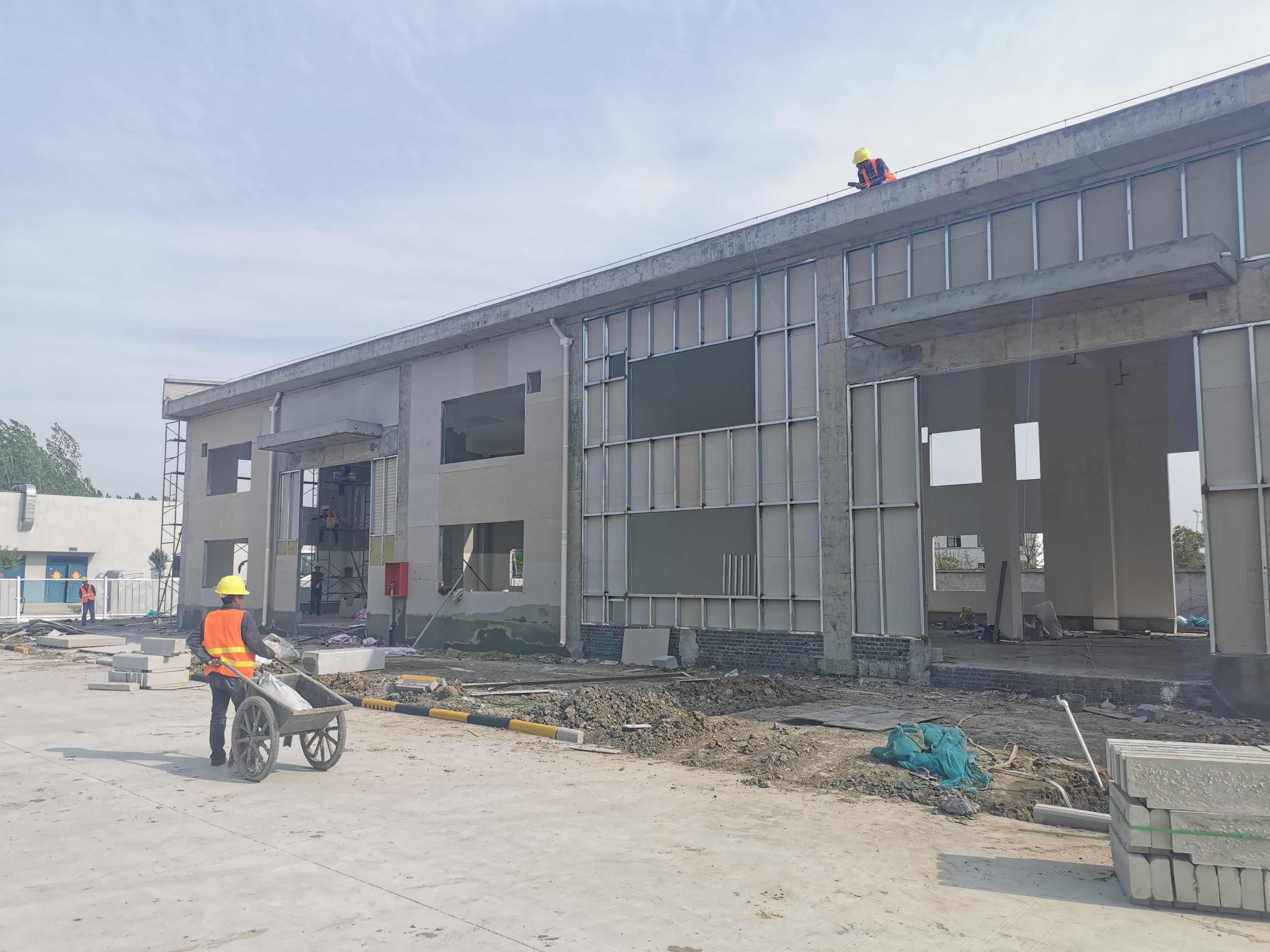 中山防爆墙施工